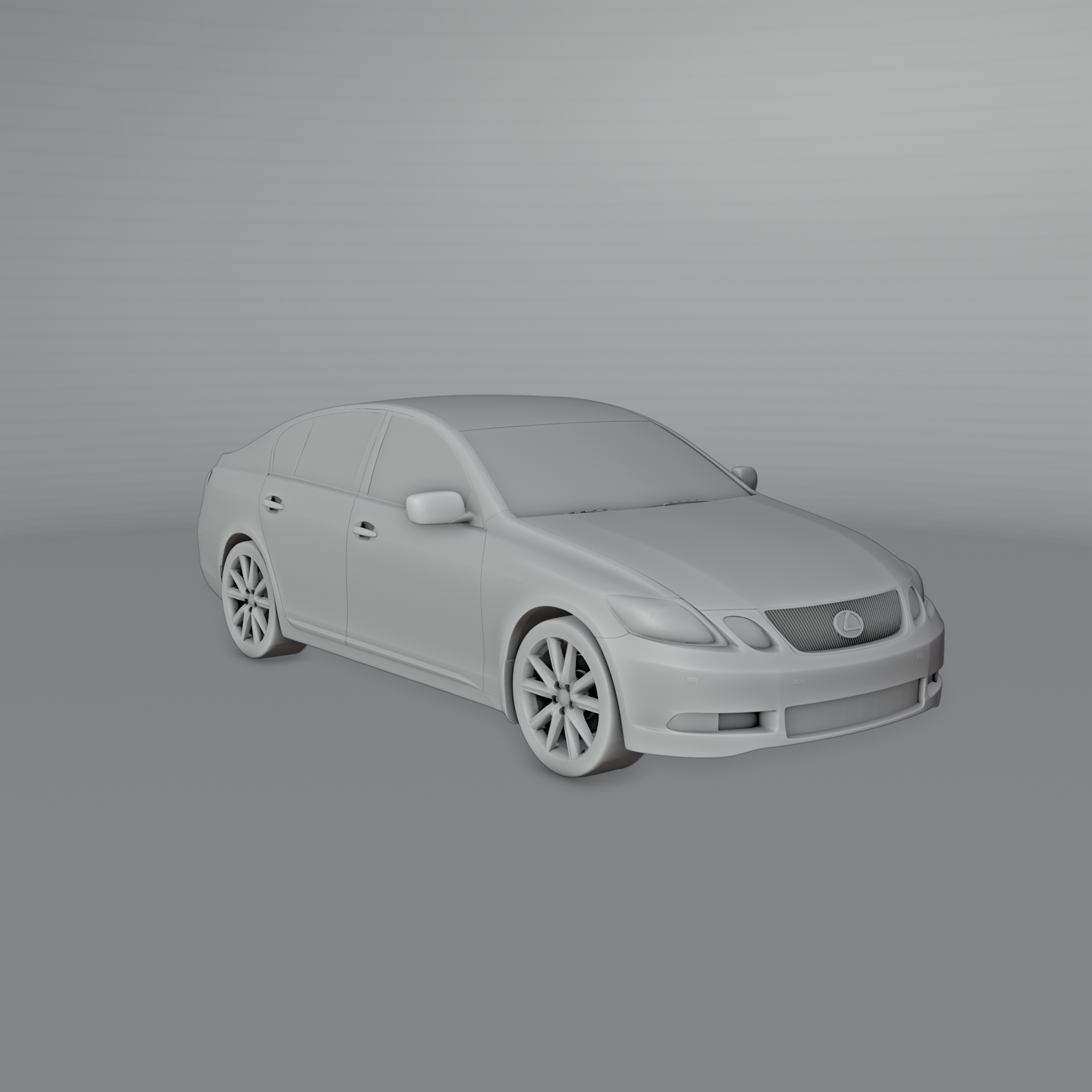 Lexus gs350 3D print model - Mito3D