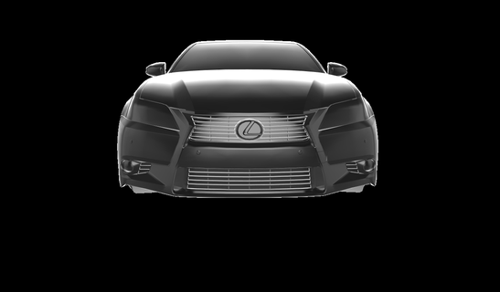 Lexus gs350 ejecutivo 2013 auto coche vehiculo coches 3d print model - Mito3D