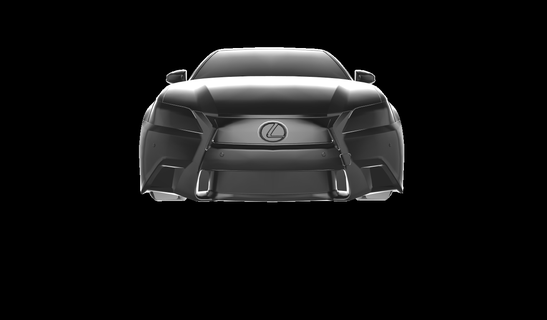 Lexus gs350 f sport 2013 Oto araba arabalar 3d print model - Mito3D