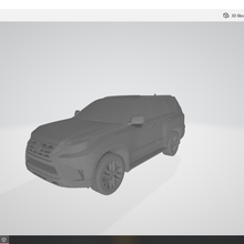 Lexus gx460 arquitectura 3d print model - Mito3D