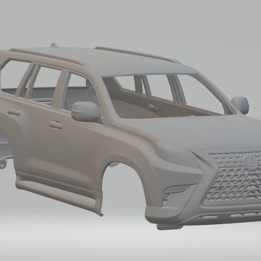 Lexus gx460 3D print model - Mito3D