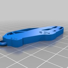 lexus keychain 3d print model - Mito3D