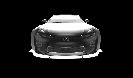 lexus lfa gtr auto macchina macchine 3d print model - Mito3D