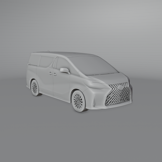 Lexus lm 2021 3d print model - Mito3D