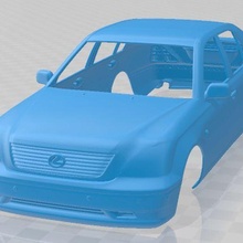 Lexus ls xf30 2003 imprimable corps voiture 3d print model - Mito3D