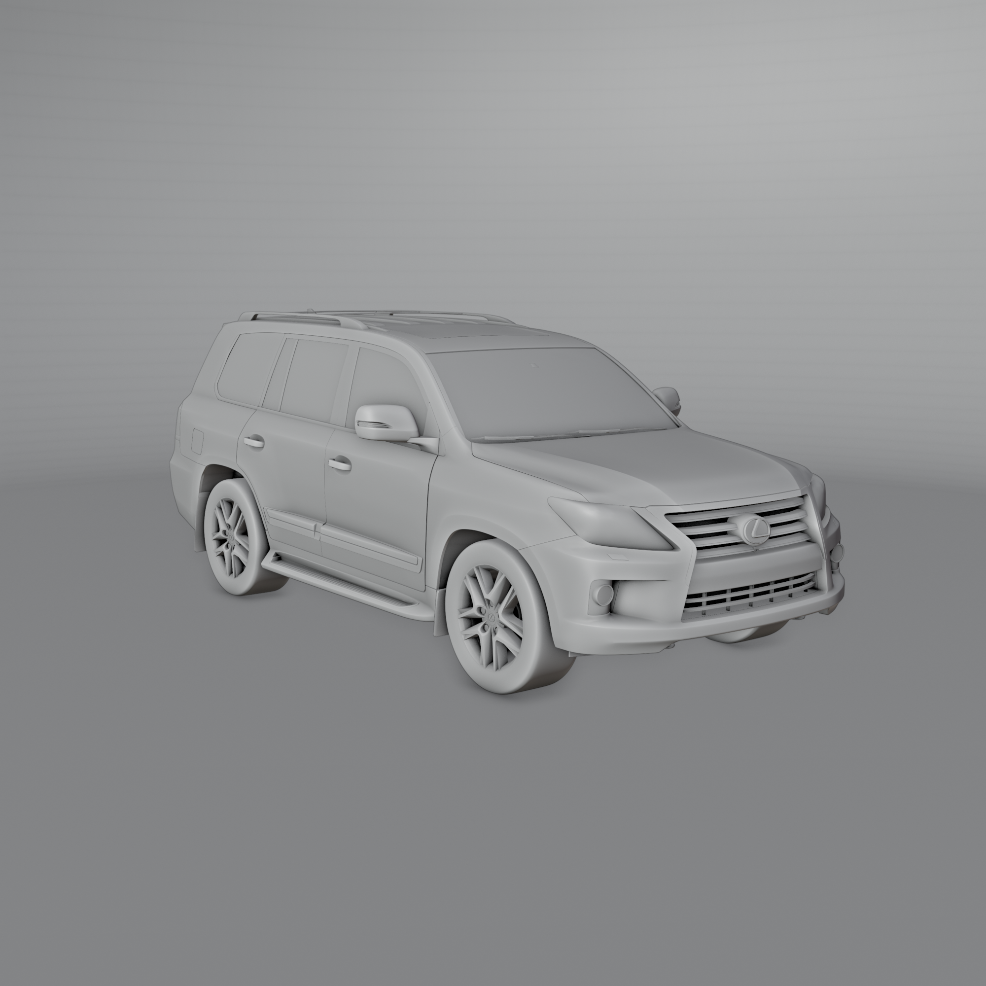 Lexus lx 570 2013 3D print model - Mito3D