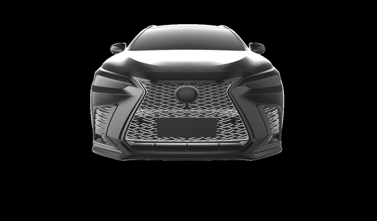 lexus nx350h f-sport 2022 auto car cars 3d print model - Mito3D