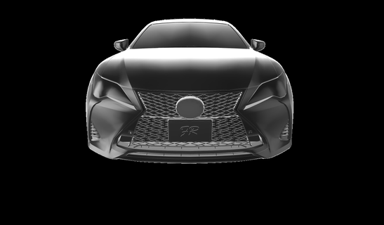 Lexus rc350 2019 auto coche vehiculo coches 3d print model - Mito3D