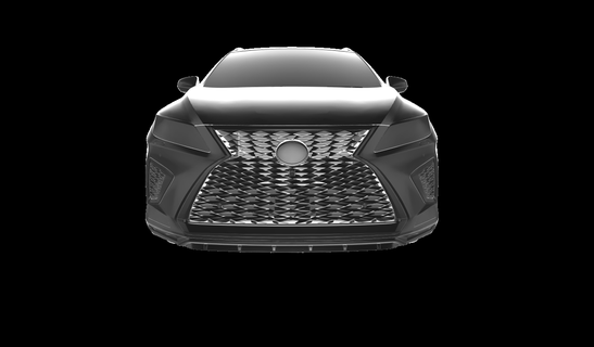 lexus rx300 f-sport 2021 auto car cars 3d print model - Mito3D