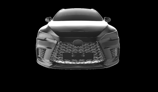 lexus rx500h f-sport 2023 auto car cars 3d print model - Mito3D