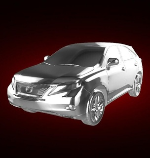 Lexus rx 450h Accueil maison rx450h SUV voiture véhicule rallier course sports Derby supercar gt 3d print model - Mito3D
