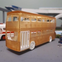 Leyland atlantique double decker autobus oo échelle entraîneur Brighton lanc ville modèle train 3d print model - Mito3D