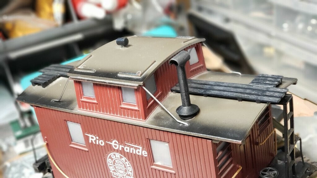 lgb caboose smoke stack bobber toy 3D print model - Mito3D