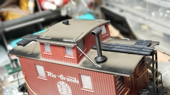 lgb caboose smoke stack bobber toy 3d print model - Mito3D