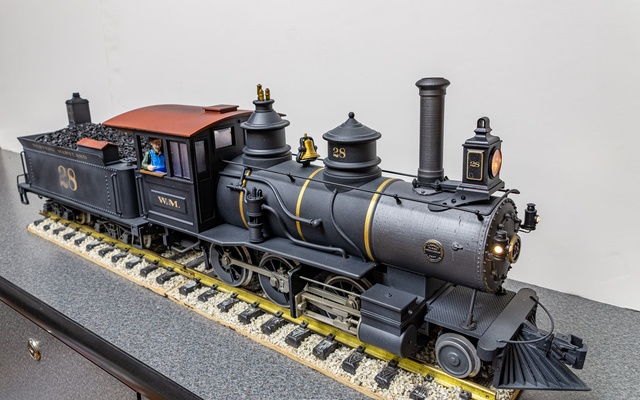 lgb magnata modificação partes g scale gscale trem 2 6 0 fumaça pilha caixa piloto concurso ocidental maryland wm 3d print model - Mito3D