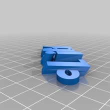 libbykeychain angepasst Organisation 3d print model - Mito3D