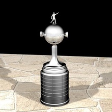 la copa libertadores art deporte las tazas de fútbol los trofeos 3d print model - Mito3D
