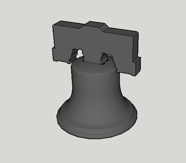liberty bell buildings structures achitecture house 3d print model - Mito3D