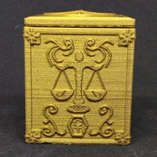 libra pandora's box saint seiya various knights zodiac aries pandora anime gold golden pound 3d print model - Mito3D