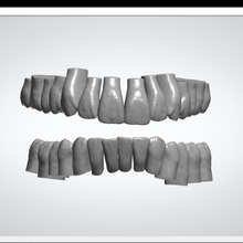 bibliothèque dents 3d print model - Mito3D