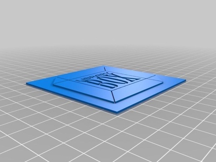 kütüphane kutusu v20 konteyner kapak 3d baskı 3d print model - Mito3D