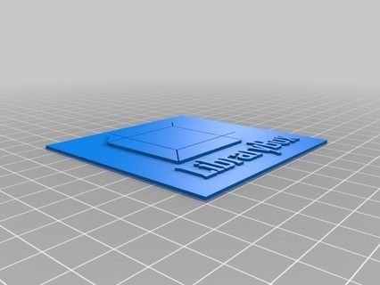 caja biblioteca v20 envase superior artilugio 3d print model - Mito3D