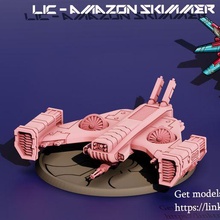 lic Amazonas skimmer 3d print model - Mito3D