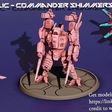 lic - commander shimmerstar 3d print model - Mito3D