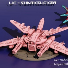 lic - sharksucker 3d print model - Mito3D