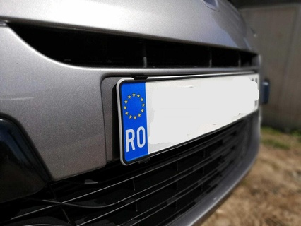 Licence assiette svelte soutiens voiture supports plaque 39 immatriculation voitures support 3d print model - Mito3D