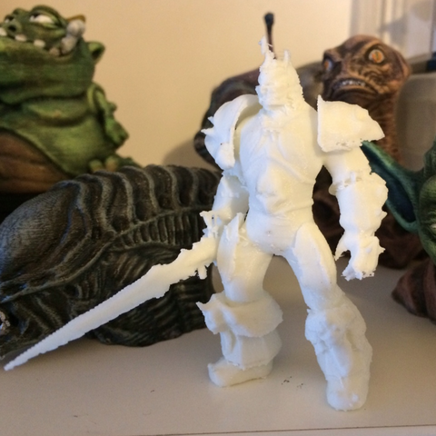 lich king resculpted 45mb Kunst 3D print model - Mito3D