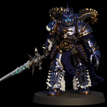 lich Kral oyun Warcraft Warhammer wh40k Arthas savaş oyunları minyatür paladin Uzay deniz kaos ölümsüz 3d print model - Mito3D