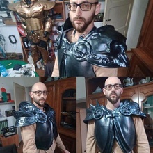 lichking project -3 plate cosplay toy fashion d&d dungeon&dragons armour 3d print model - Mito3D
