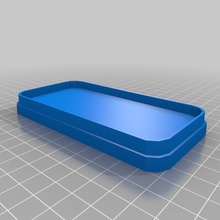 lid 60x120 customized containers 3d print model - Mito3D