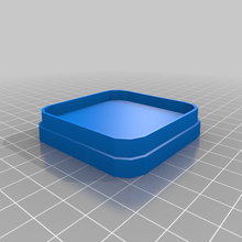 lid 60x60 customized containers 3d print model - Mito3D