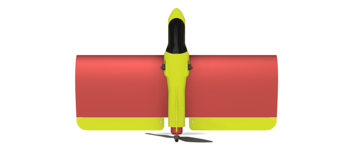 lidlfpv 3d gedruckt Teile lidl Segelflugzeug Flügel Planke Stil fpv Fahrzeuge Fernbedienung Steuerung 3d print model - Mito3D
