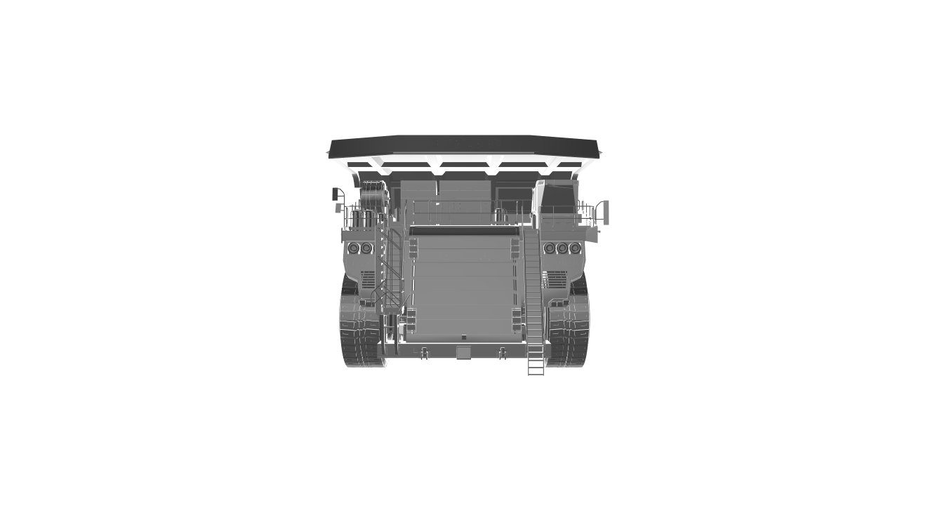 Liebherr t296 b2 arabalar kamyon araba kamyonlar tanker traktör ticari araç oto camion lkw 3D print model - Mito3D