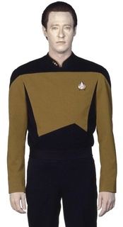teniente comandante datos estrella emigrar Generacion Star Trek orden brent hilandero androide positrónico 3d print model - Mito3D