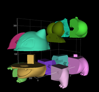 life size bulbasaur Art pokemon lifesize ender 3d print model - Mito3D