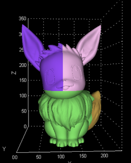 vita taglia eevee Pokemon bulbasaur grandezza naturale ender 3d print model - Mito3D