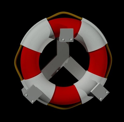 lifebuoy ring diorama tools modeling mechanic naval 3d print model - Mito3D