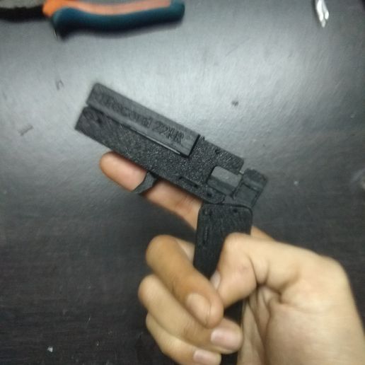 cartão salva vidas 22lr trabalhando partes ferramenta militares 3D print model - Mito3D