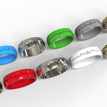corde sécurité anneaux bijoux pendentifs accessoires stl ensemble bague 3d print model - Mito3D