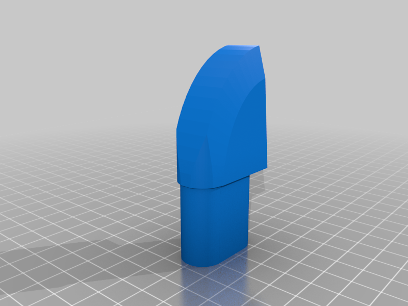 lifetime table foot replacement parts 3D print model - Mito3D