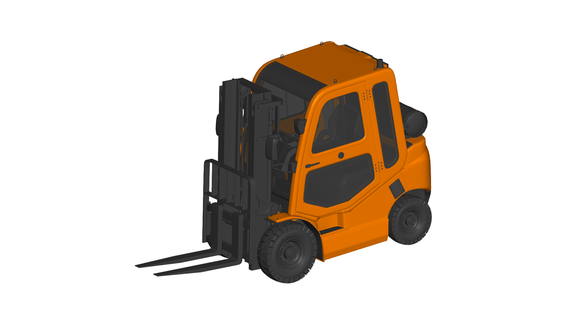 lift truck lift truck  3d print model - Mito3D