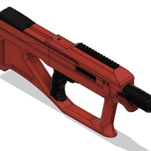 light-forg3d smg - kco2 airsoft chassis digital download 3d printing gadget 3d print model - Mito3D