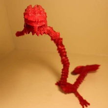 light bearer dragon art creatures toy scandinavian dinosaur boardgame 3d print model - Mito3D