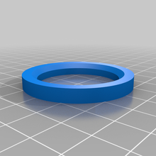 light box bulb socket retaining ring retainer replacement parts 3d print model - Mito3D