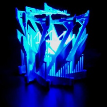 luce gabbia 12 casa 3d print model - Mito3D
