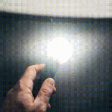light diffuser - torch gadget diffuse led parametric lamp lighting 3d print model - Mito3D